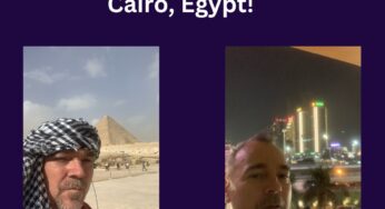 We Saw the Pyramids in Cairo, Egypt!