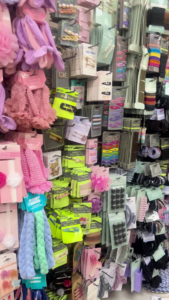 Hair accessories at Dollar Tree